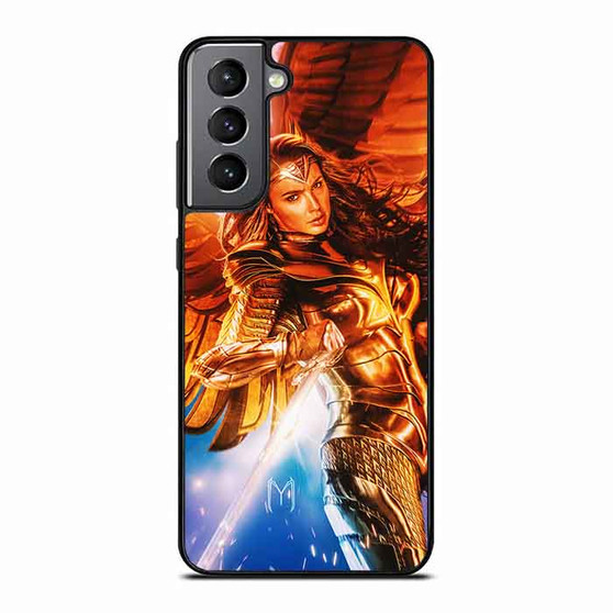 Wonder Woman 1984 Golden Armor 2 Samsung Galaxy S21 Case