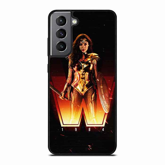 Wonder Woman 1984 In Golden Armour Samsung Galaxy S21 Case