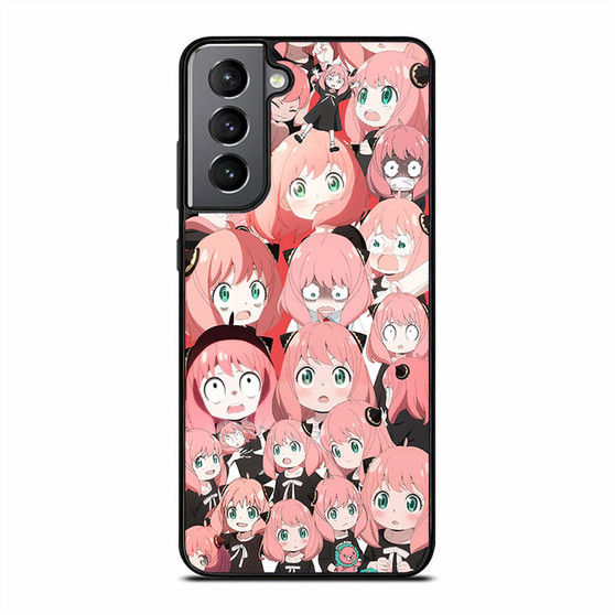 Anya Forger Collage Spy X Family Samsung Galaxy S21 Case