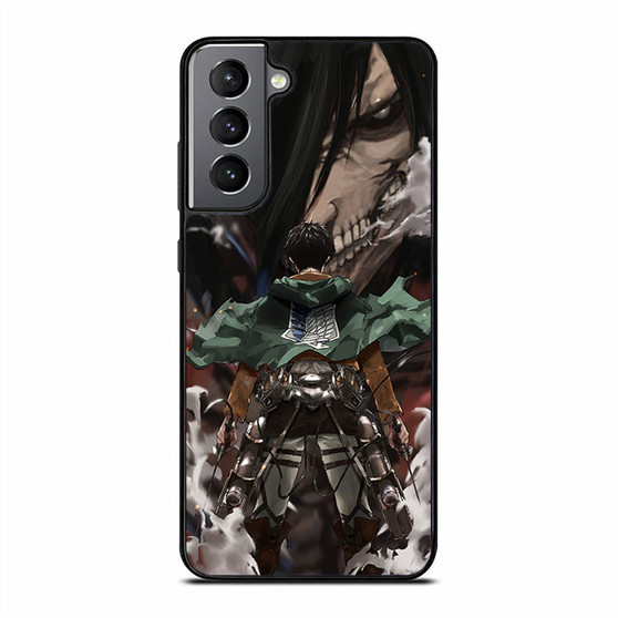 Attack on Titan Eren Art Samsung Galaxy S21 Case