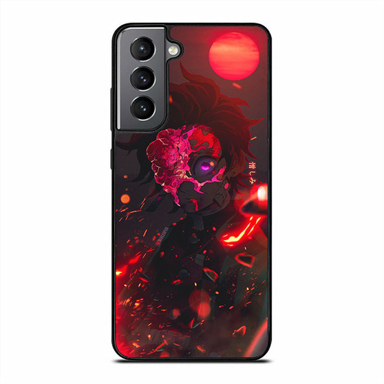 Demon Slayer Tanjiro Almost Demon Samsung Galaxy S21 Case