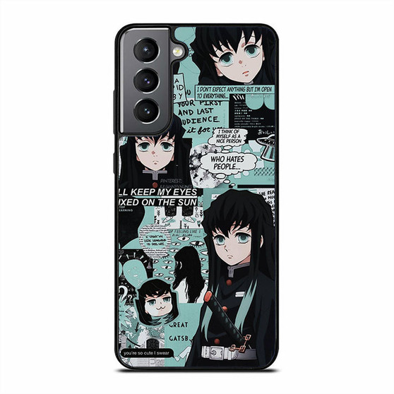 Demon Slayer Tokito Muichiro 1 Samsung Galaxy S21 Case