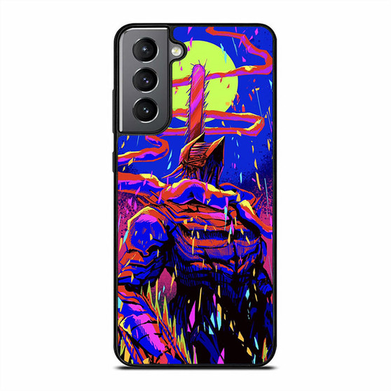 Denji Devils Mode in Abstract Samsung Galaxy S21 Case