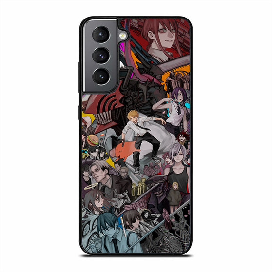 Denji Power Makima Aki Collages Samsung Galaxy S21 Case