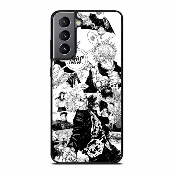 Jujutsu Kaisen Gojo Vs Toji Manga Samsung Galaxy S21 Case