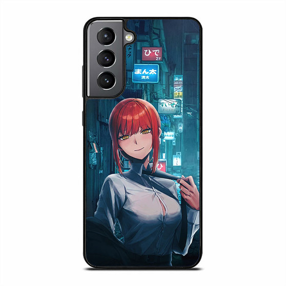 Makima in Midnight Samsung Galaxy S21 Case