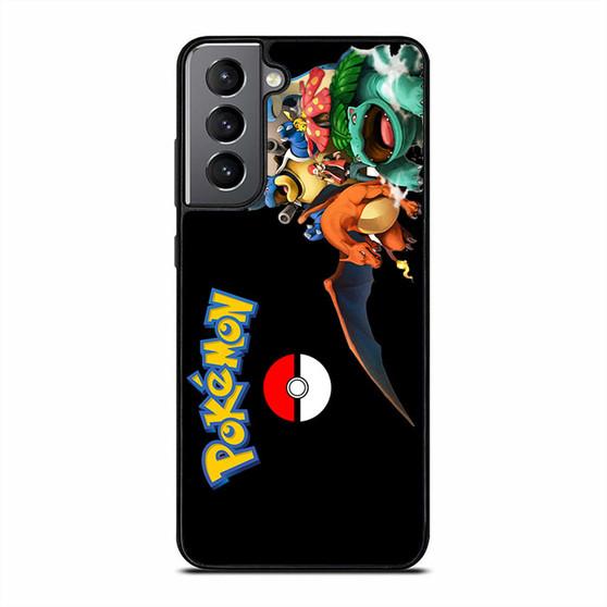 Pokemon in Black Samsung Galaxy S21 Case