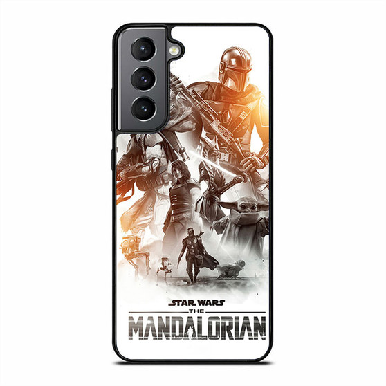 Star Wars The Mandalorian Poster Samsung Galaxy S21 Case