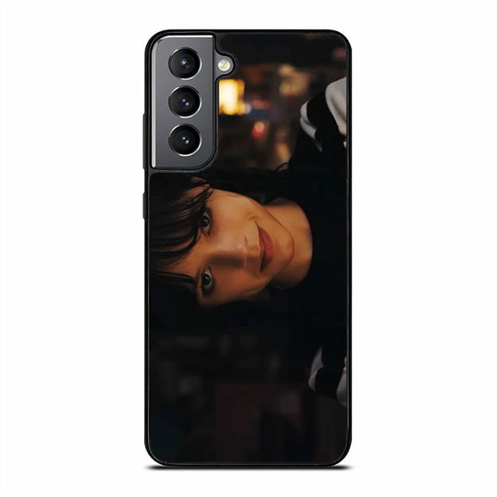 Wednesday Jenna Ortega Smile Samsung Galaxy S21 Case