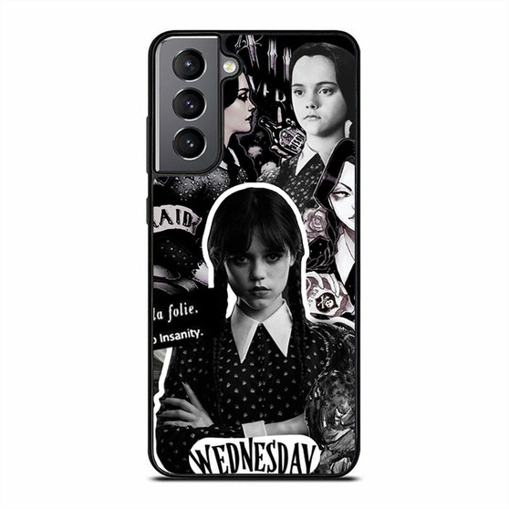 Wednesday The Addams Familly Collage Samsung Galaxy S21 Case