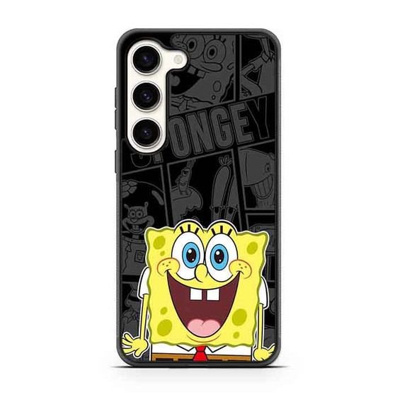 Cheerful spongebob Squarepant Samsung Galaxy S23 Case