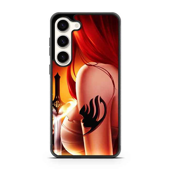 Fairy tail erza scarlet Samsung Galaxy S23 Case