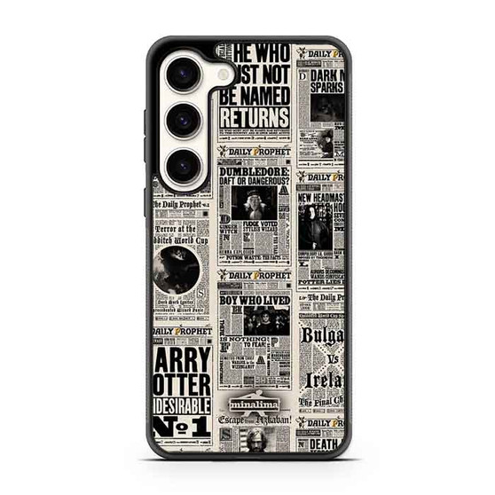 Harry potter daily prophet news Samsung Galaxy S23 Case