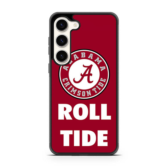 Alabama Crimson Roll Tide football 3 Samsung Galaxy S23 Case