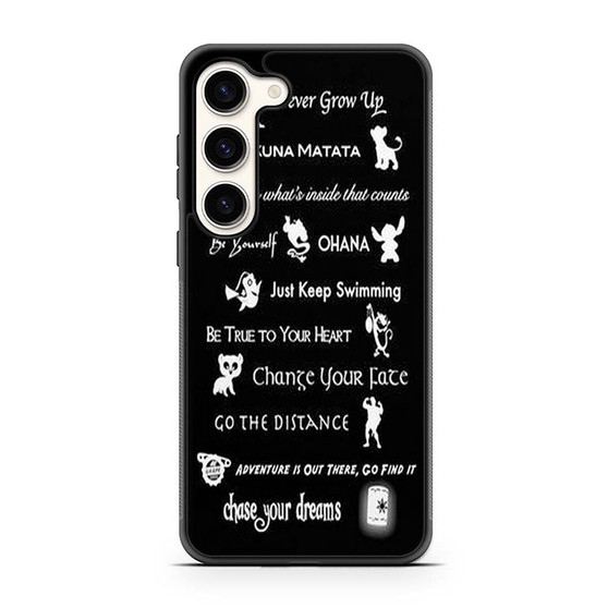 all disney quotes Samsung Galaxy S23 Case