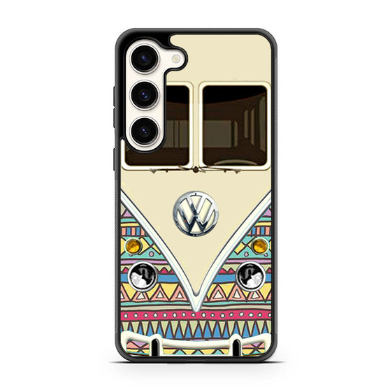 aztec vw retro bus Samsung Galaxy S23 Case