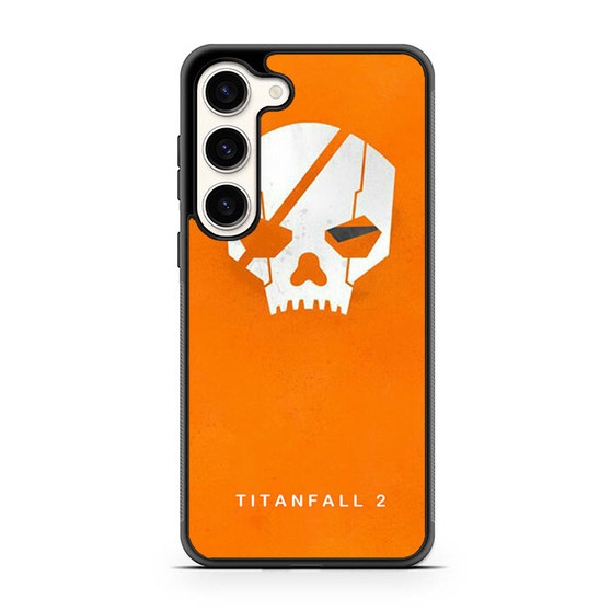 Titanfall 2 Skull Poster Samsung Galaxy S23 Case