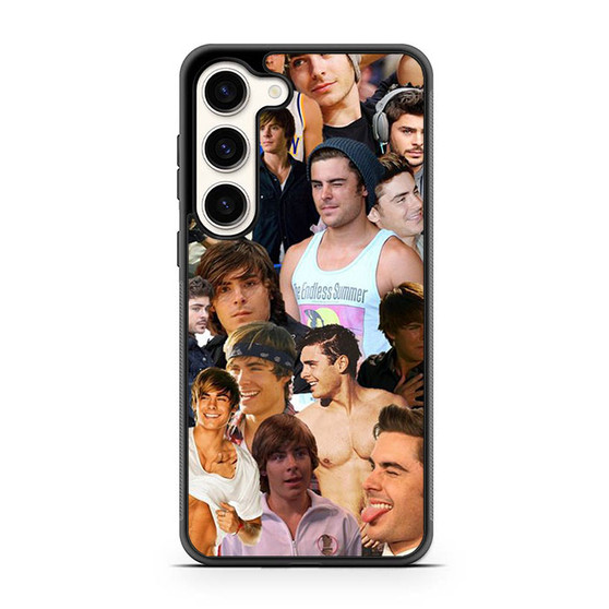 Zac Efron Collage Samsung Galaxy S23 Case