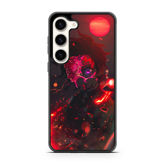 Demon Slayer Tanjiro Almost Demon Samsung Galaxy S23 Case