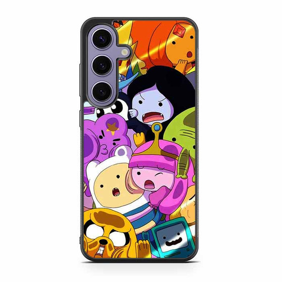 Adventure time character on a glass Samsung Galaxy S24 Case