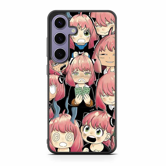 Cute Faces Anya Forger Samsung Galaxy S24 Case