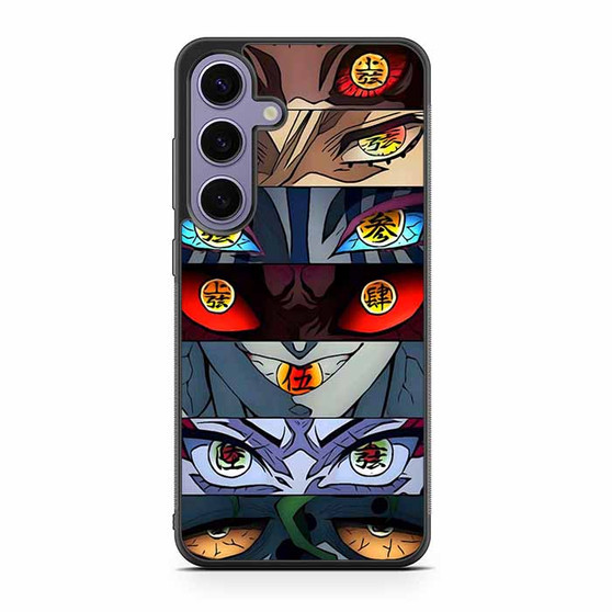Demon slayer upper moon eyes Samsung Galaxy S24 Case