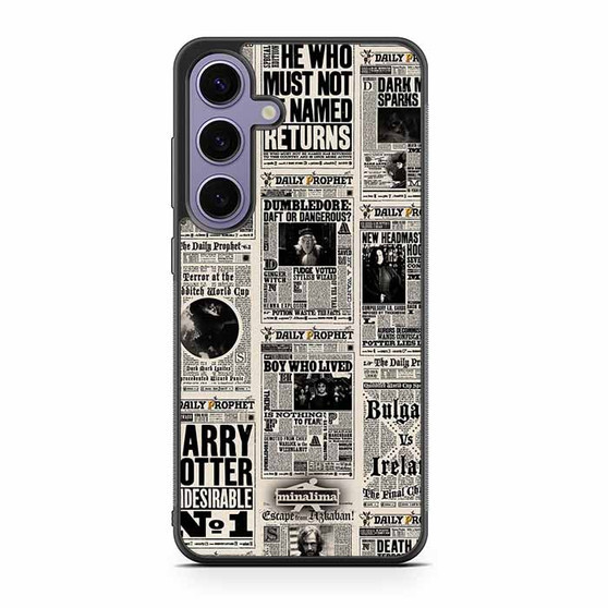 Harry potter daily prophet news Samsung Galaxy S24 Case