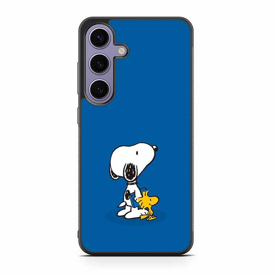 Snoopy in Blue Samsung Galaxy S24 Case