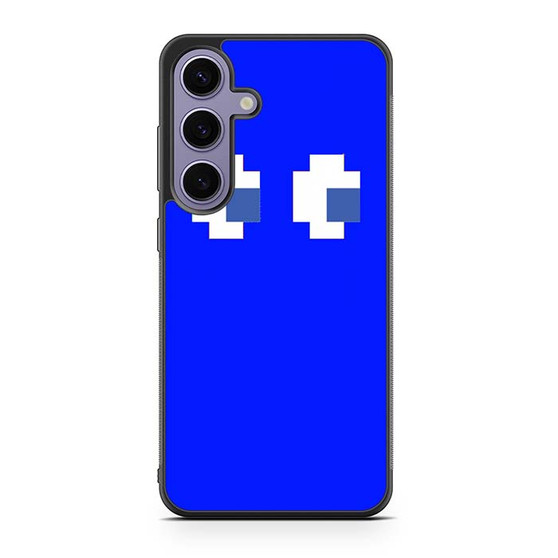 Deep blue pacman Samsung Galaxy S24 Case