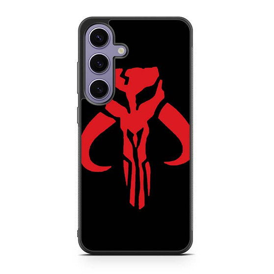 Mandalorian Skull Boba Fett Samsung Galaxy S24 Case