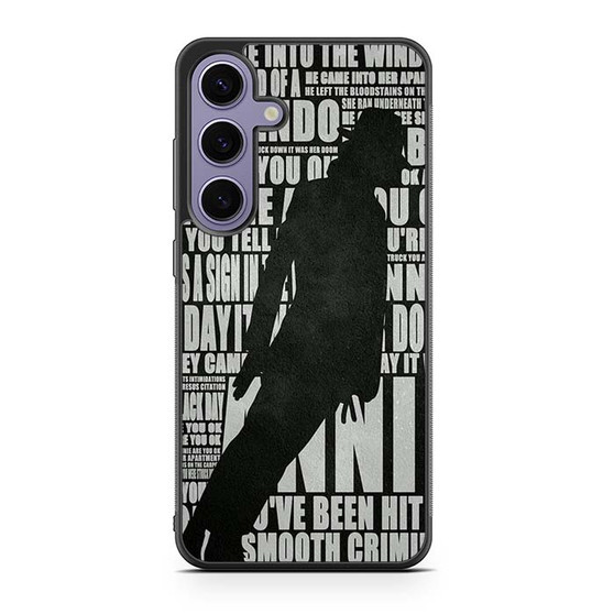 Michael Jackson Lyrics Samsung Galaxy S24 Case