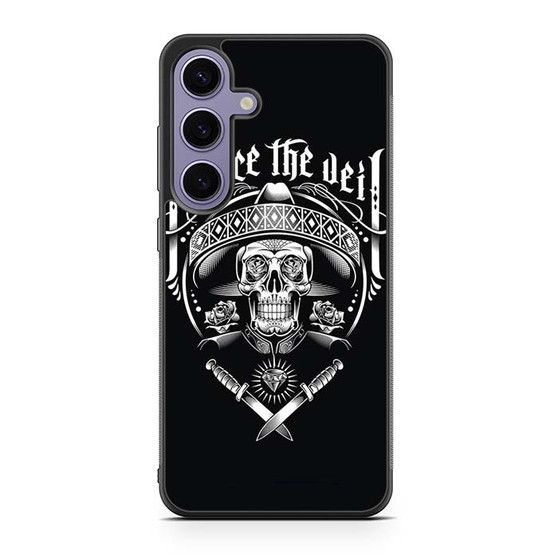 Pierce The Veil Skull Art Samsung Galaxy S24 Case