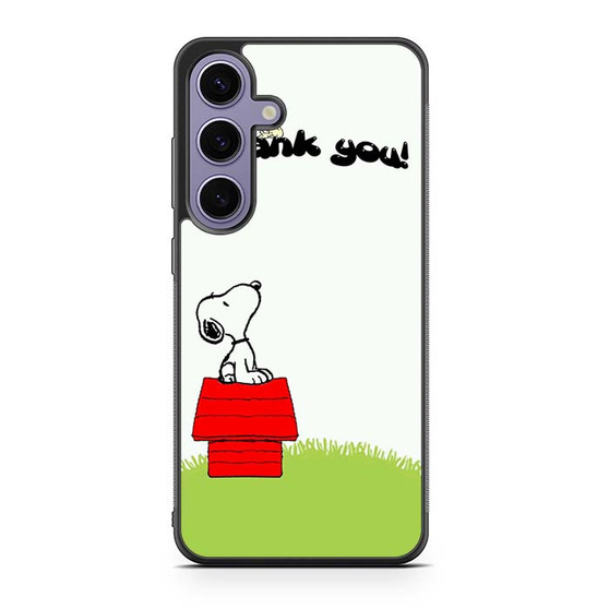 Snoopy Thank You Samsung Galaxy S24 Case