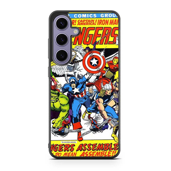 The Avengers Comic Marvel Samsung Galaxy S24 Case