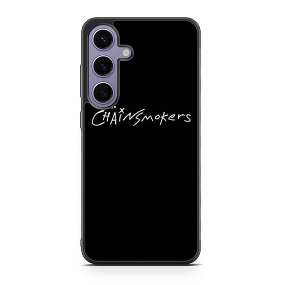 The Chainsmokers White Logo Samsung Galaxy S24 Case