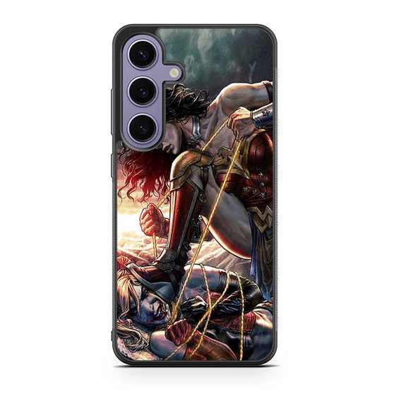 Wonder Woman VS Harley Quinn Samsung Galaxy S24 Case
