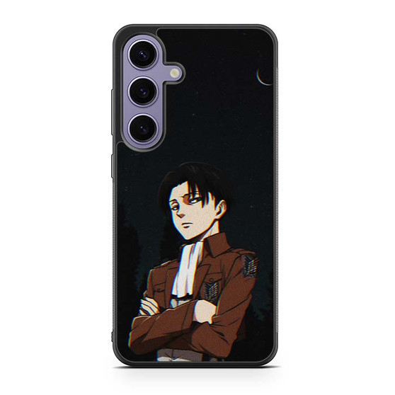 Attack OnTitan Levi At Night Samsung Galaxy S24 Case