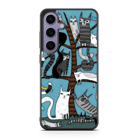 Cat Tree Samsung Galaxy S24 Case