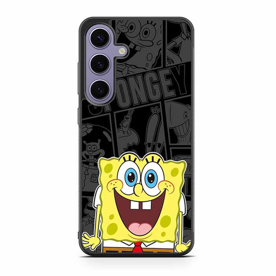 Cheerful spongebob Squarepant Samsung Galaxy S25 Series Case