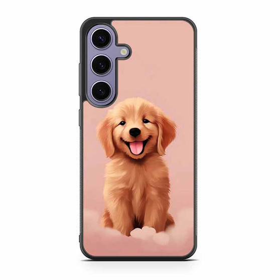 Cute puppy pink Samsung Galaxy S25 Series Case