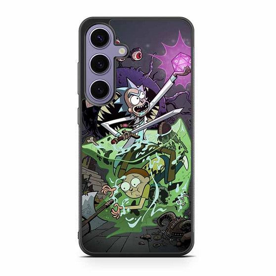 Rick And Mortys Dungeons & Dragons Samsung Galaxy S25 Series Case
