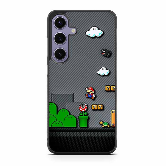 Super Mario Old Style Samsung Galaxy S25 Series Case