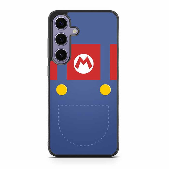 Super Mario Outfit ASCK Samsung Galaxy S25 Series Case