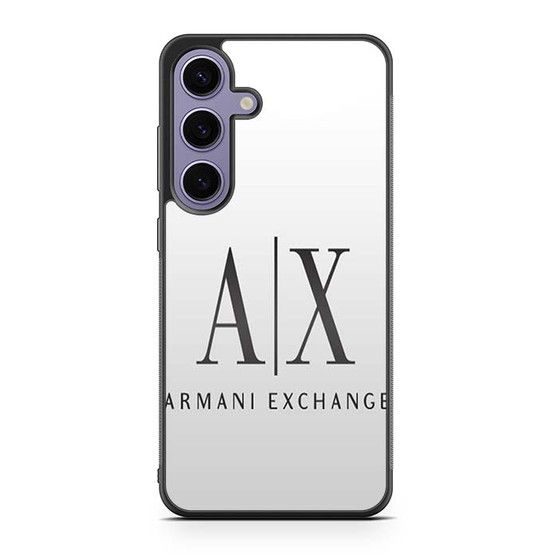 Armani exchange white Samsung Galaxy S25 Series Case