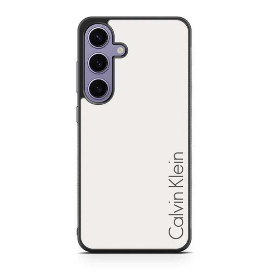 Calvin Klein White Bone Samsung Galaxy S25 Series Case