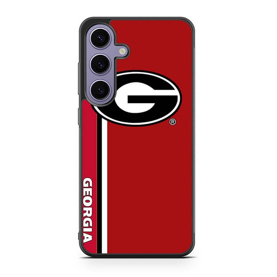 Georgia Athletics American Football 2 Samsung Galaxy S25 Series Case