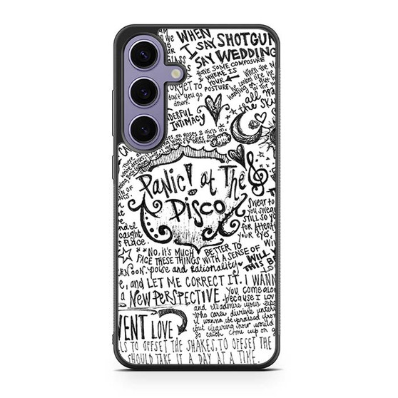 panic at the disco quote Samsung Galaxy S25 Series Case