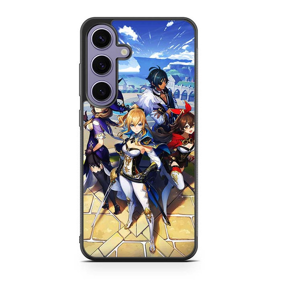 Genshin Impact Main Character Samsung Galaxy S25 Series Case