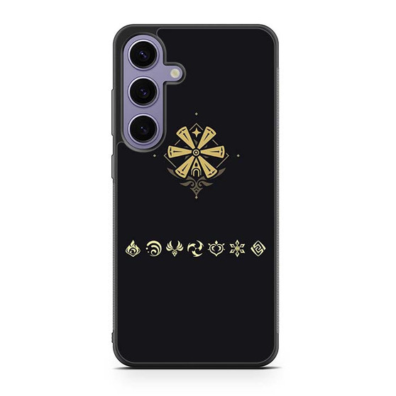 Genshin Impact Minimalist Samsung Galaxy S25 Series Case