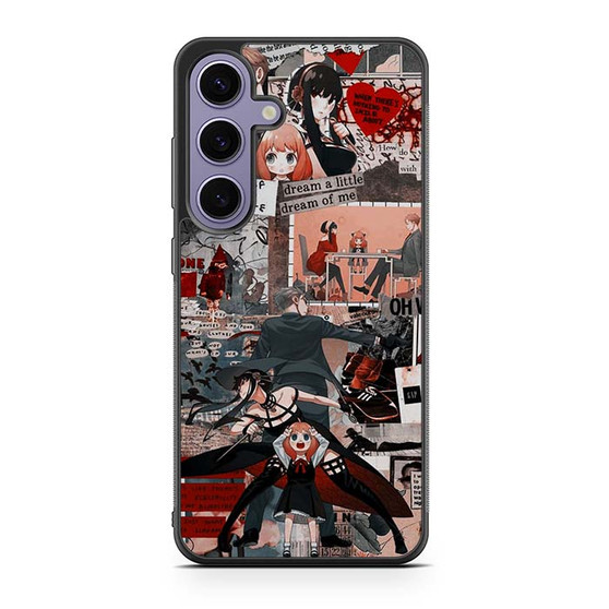 Spy x Family Quotes Samsung Galaxy S25 Series Case